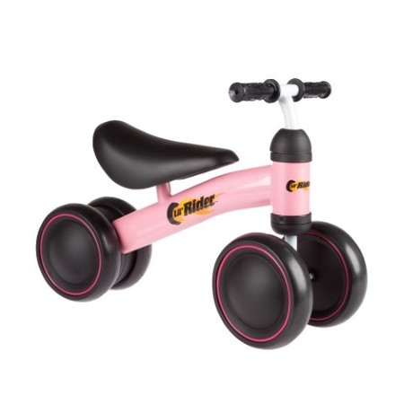 Toy Time Ride On Mini Trike with Easy Grip Handles, No Pedals for Learning to Walk for Baby / Toddlers (Pink) 328035OVA
